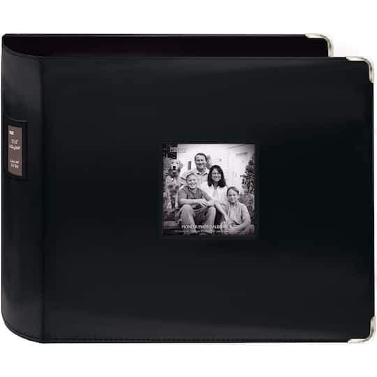 Pioneer&#xAE; Extra Large 3-Ring Sewn Leatherette Album, 12&#x22; x 12&#x22;